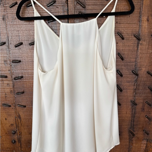 LOFT Women's White Cami Top Size Medium - Picture 3 of 7